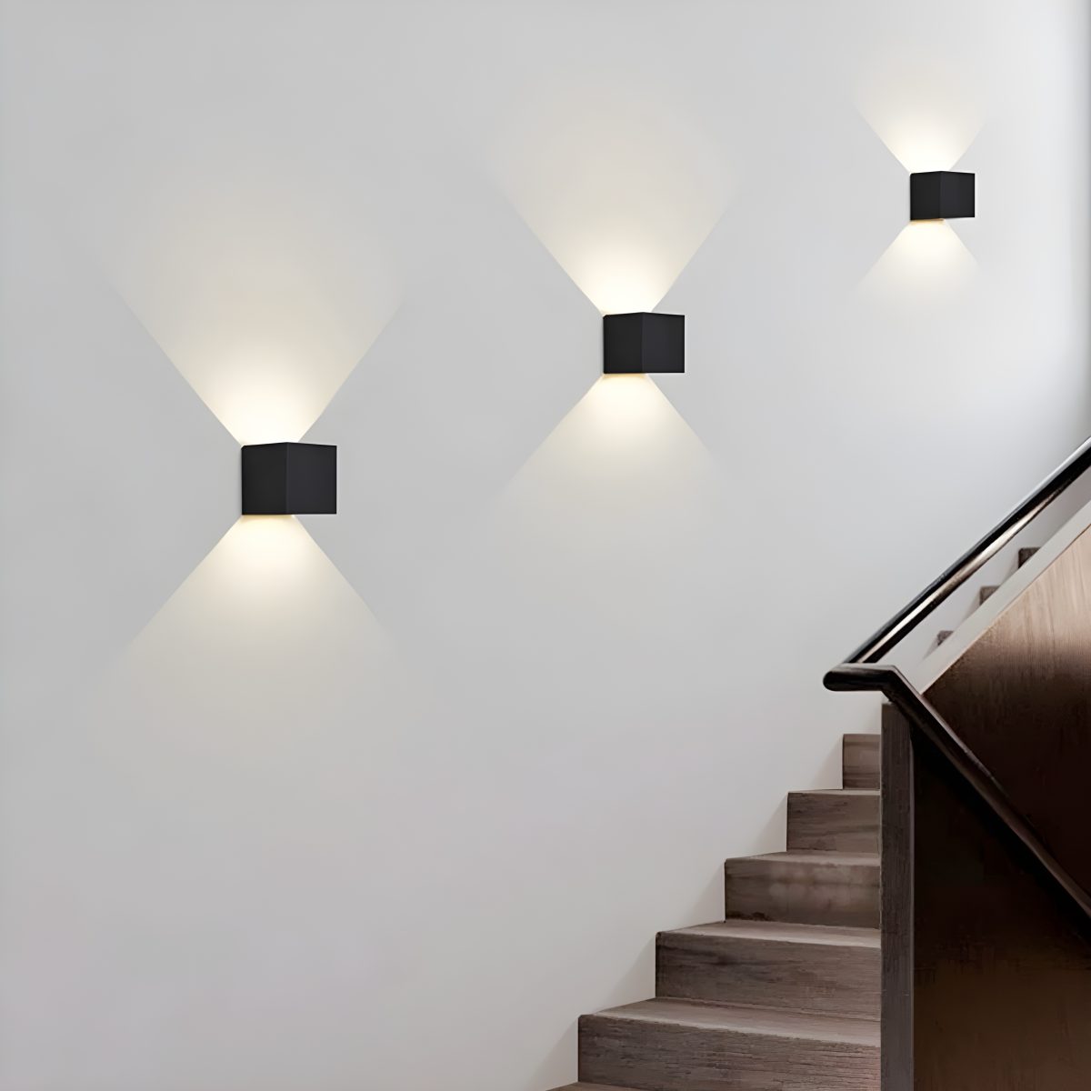 Home Lighting SE-WL-S2-DG CUADRO UP-DOWN WALL LAMP GU10 DARK GREY - Image 3