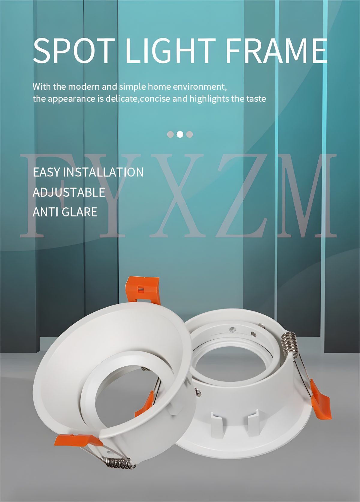 Home Lighting SE-SP-DL-R-WH CARGO SPOTLIGHT DOWNLIGHT RECESSED GU10 WHITE FOR HOLE 6.5cm - Image 4