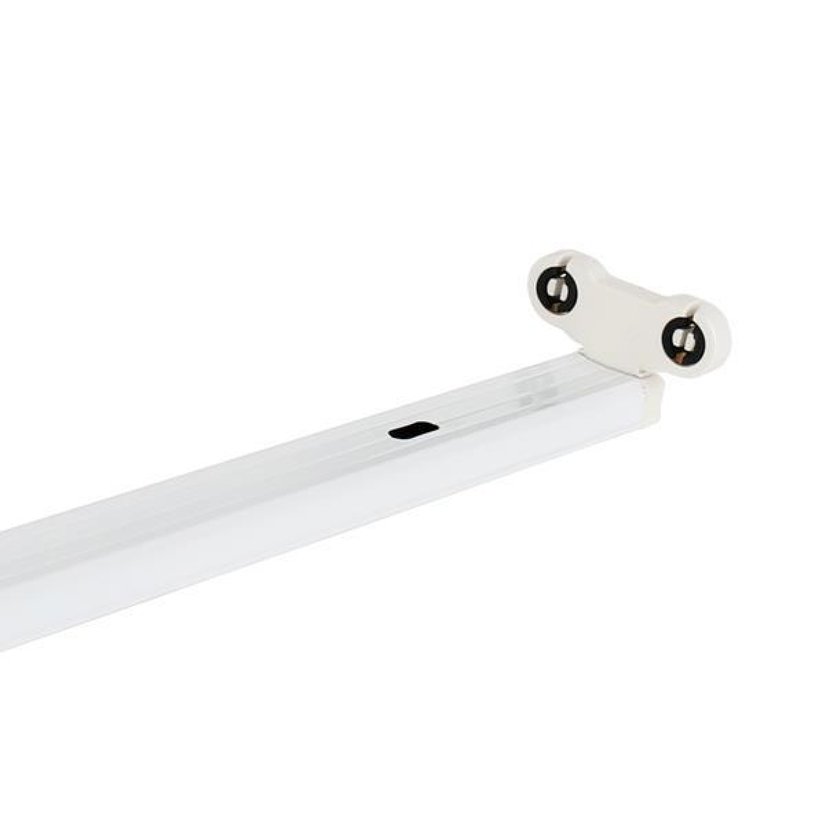 Eurolamp ΦΩΤΙΣΤΙΚΟ ΚΕΝΟ SLIM ΓΙΑ LED TUBE ΜΕ ΤΡΟΦΟΔΟΣΙΑ 2 ΑΚΡΟΥ 2Χ0,60m
