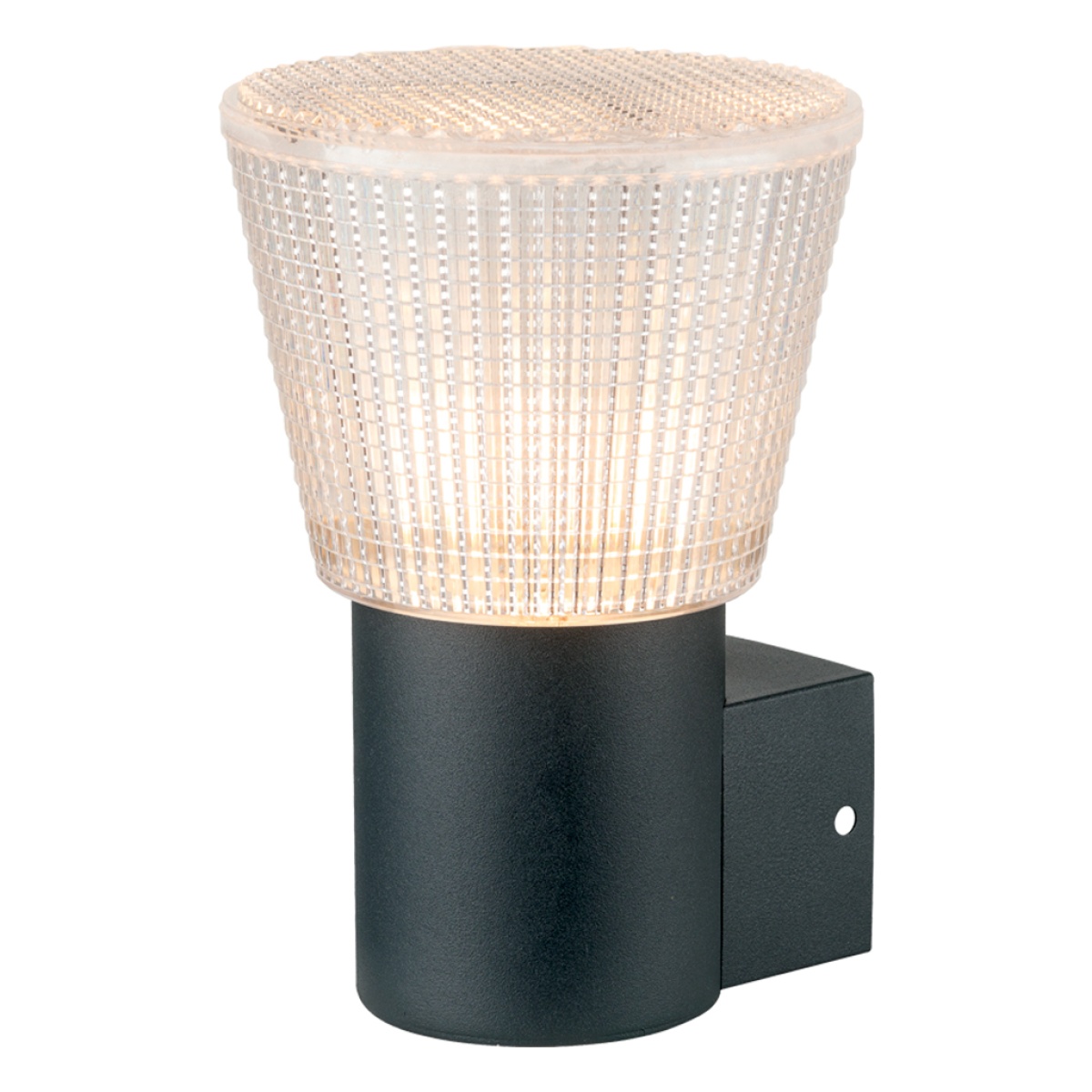 GK Επίτοιχο φωτιστικό Gem E27 IP44 Μαύρο Max 15W - Image 3