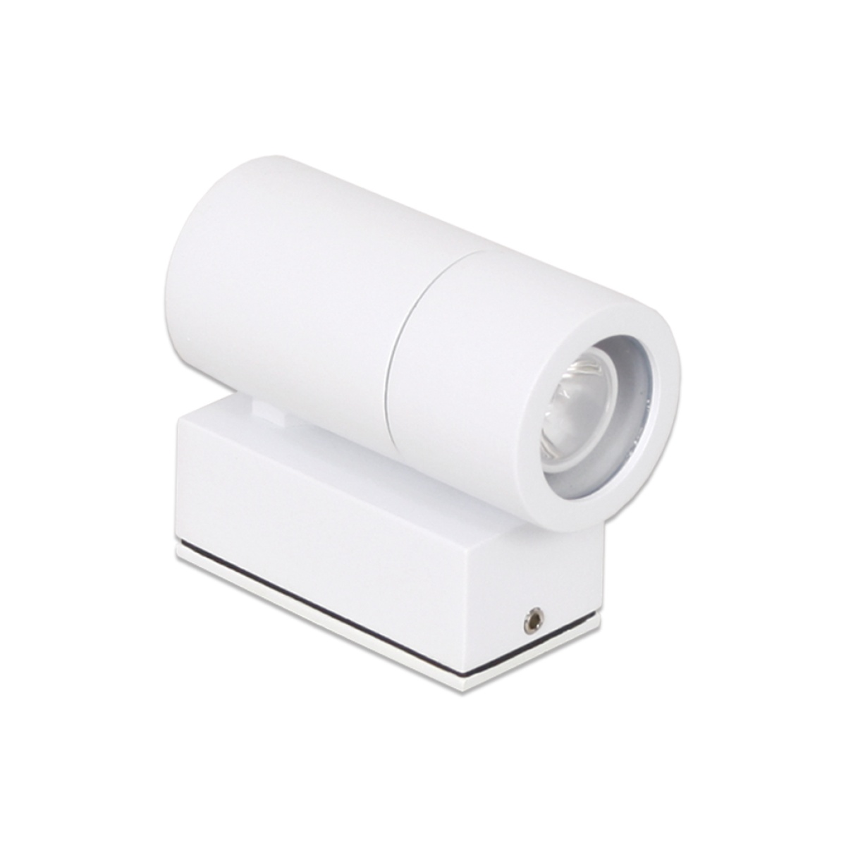 GK Φωτιστικό Mini Led Λευκό 3W 3000K 10° IP44 d3.9 h9cm