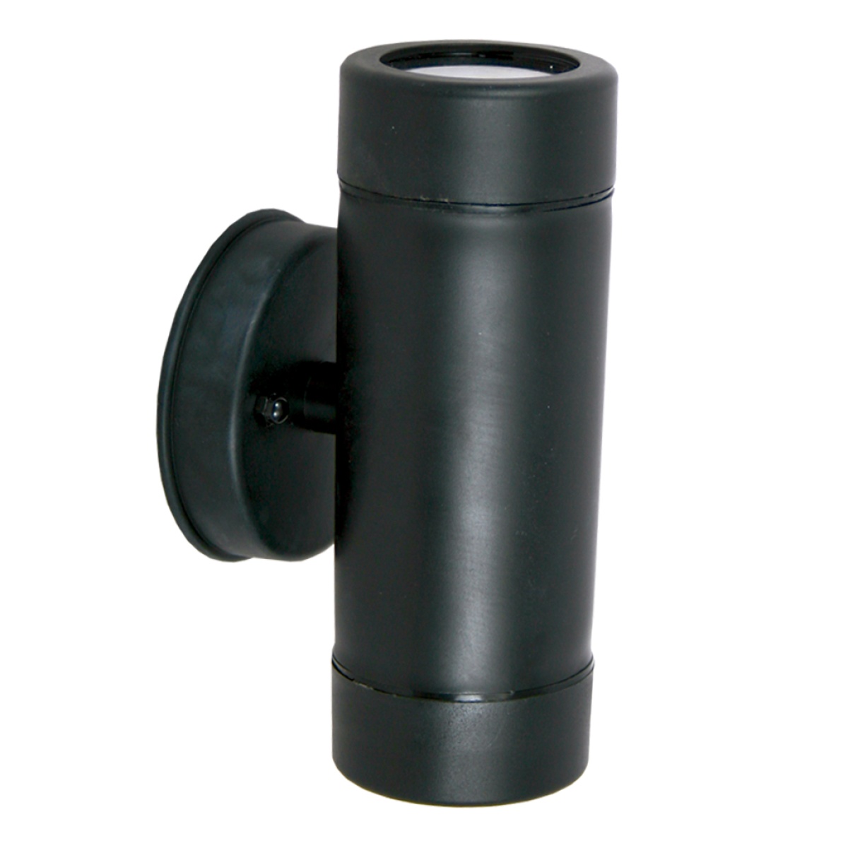 GK Επίτοιχο Φωτιστικό Rod Μαύρο 2xGu10 7W IP44