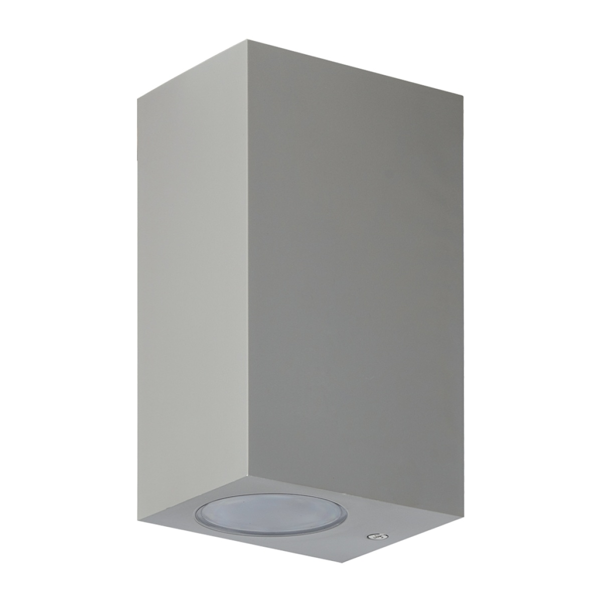 GK Επίτοιχο Φωτιστικό Matrix Ασημί IP44 2xGU10 2x7W