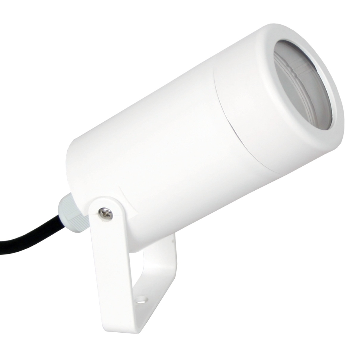 GK Κινητός Προβολέας Rio Gu10 Λευκό IP65 MAX 7W Seaside Class-ABS/PC/GLA 30cm 2*0.75mm2 Καλώδιο