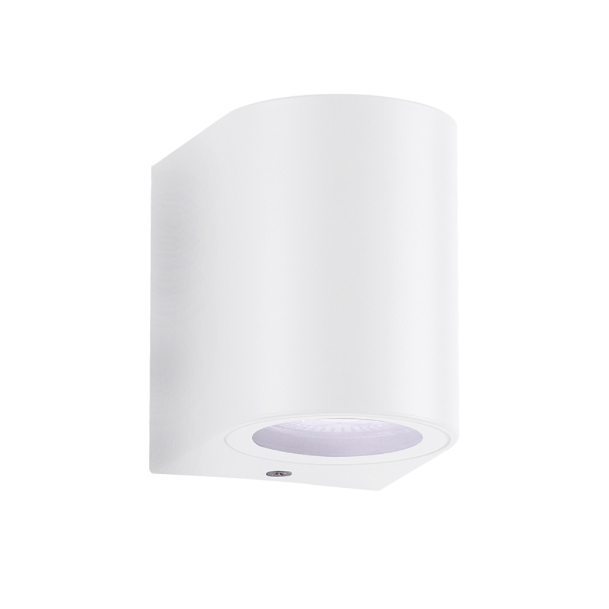 GK Επίτοιχο φωτιστικό Curba Λευκό IP44 GU10 max 7W ABS+PC seaside class h9x7cm