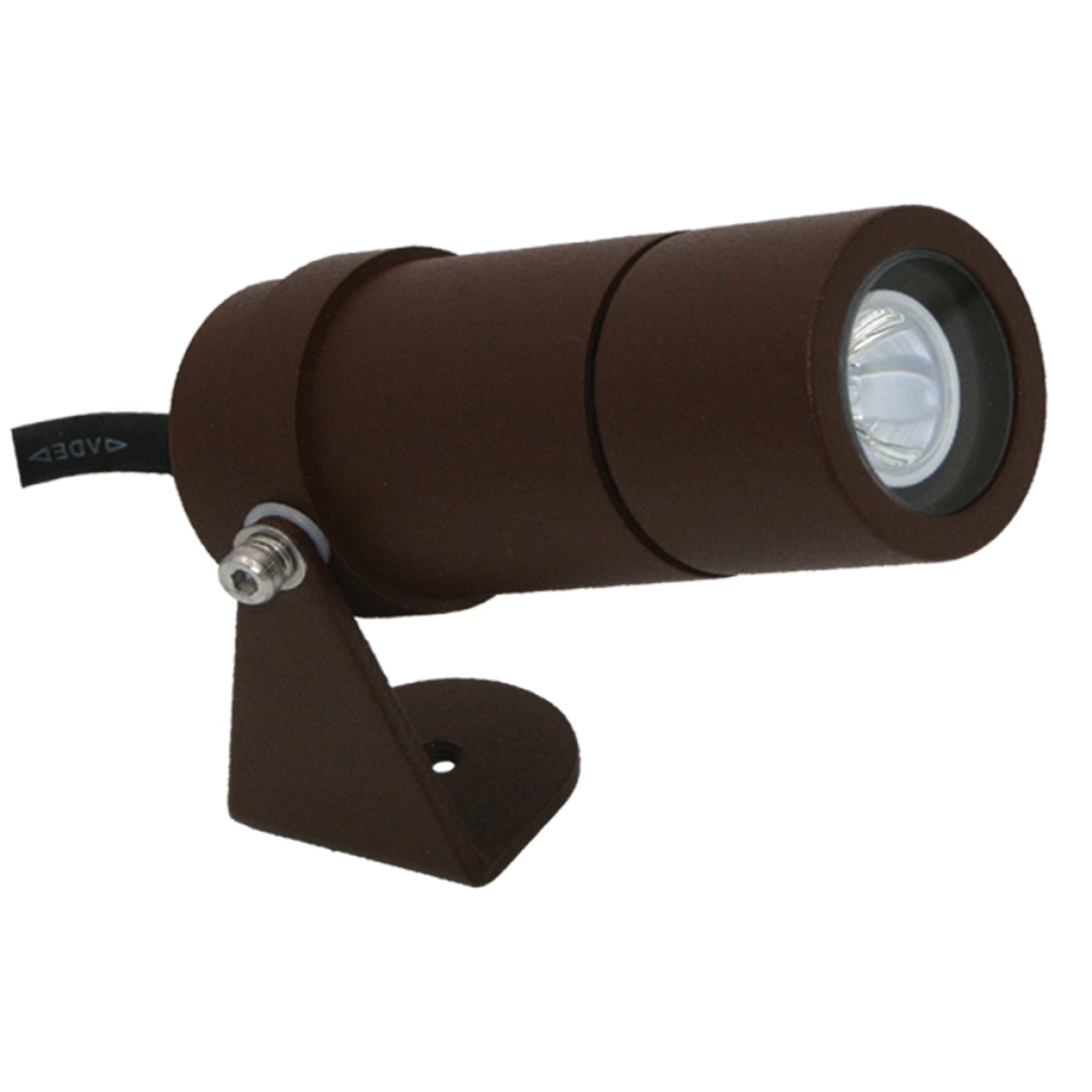 GK Φωτιστικό Minima Led Corten (Σκούρο Καφέ) 3W 3000K 10° IP65 d3.9 h9cm 3x1mm2 1m Ral8016