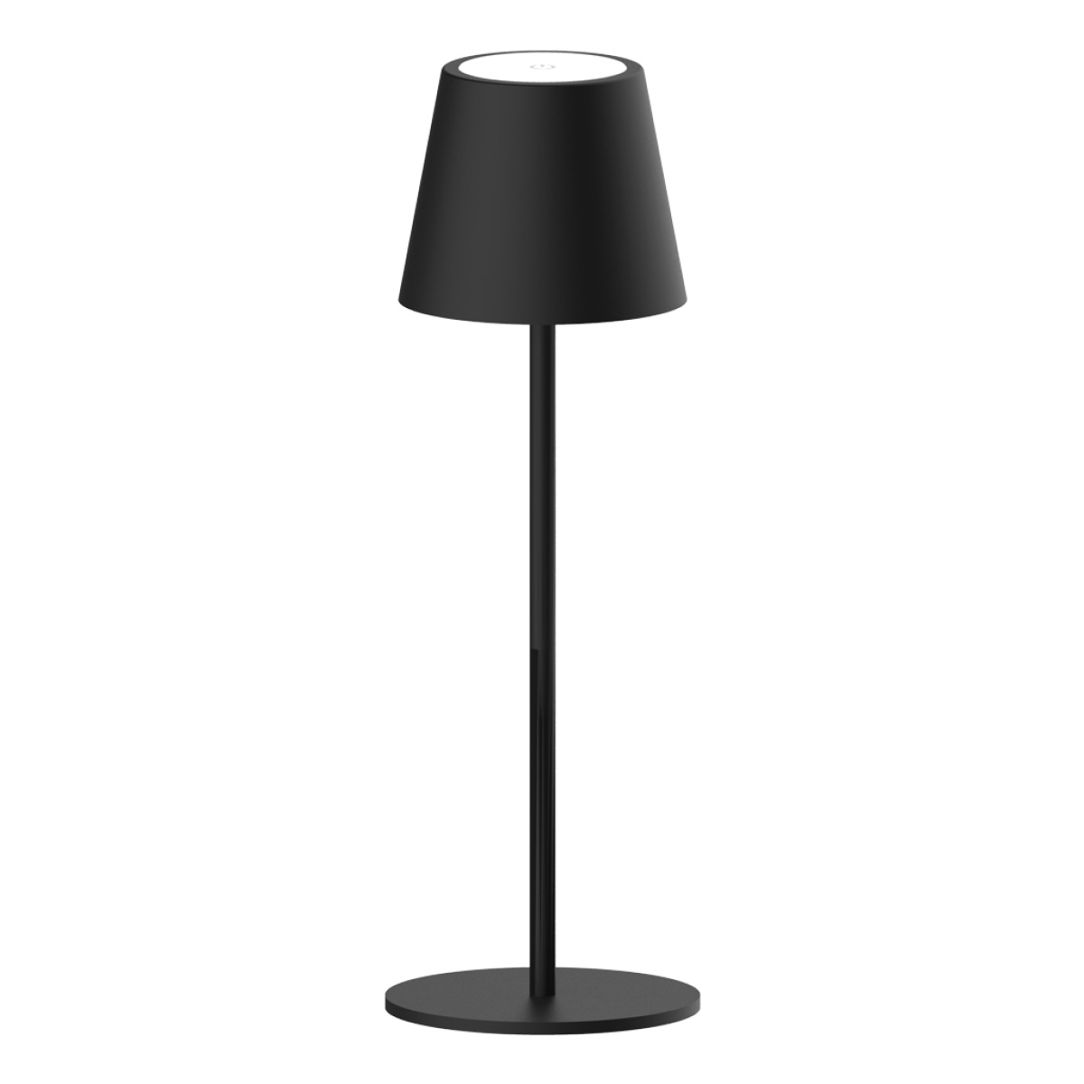 GK Επιτραπέζιο Zen 3.5W IP54 Μαύρο 3000K/4000K/6500K 3CCT change 2200mAh h36.5d11cm base 11cm Dim USB-C