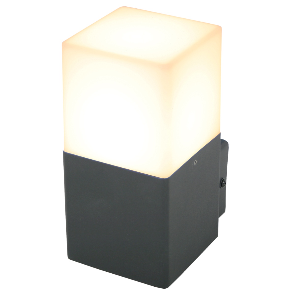 GK Επίτοιχο φωτιστικό Alfa Ανθρακί E27 IP44 MAX 15W LED@ - Image 3