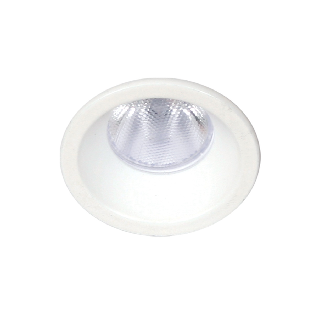 GK Χωνευτό Φωτιστικό Beam Led Λευκό 3W 3000K 10°  IP44 (Χωρίς Τροφοδοτικό) h5.16d3.4cm Κοπή 2.9cm