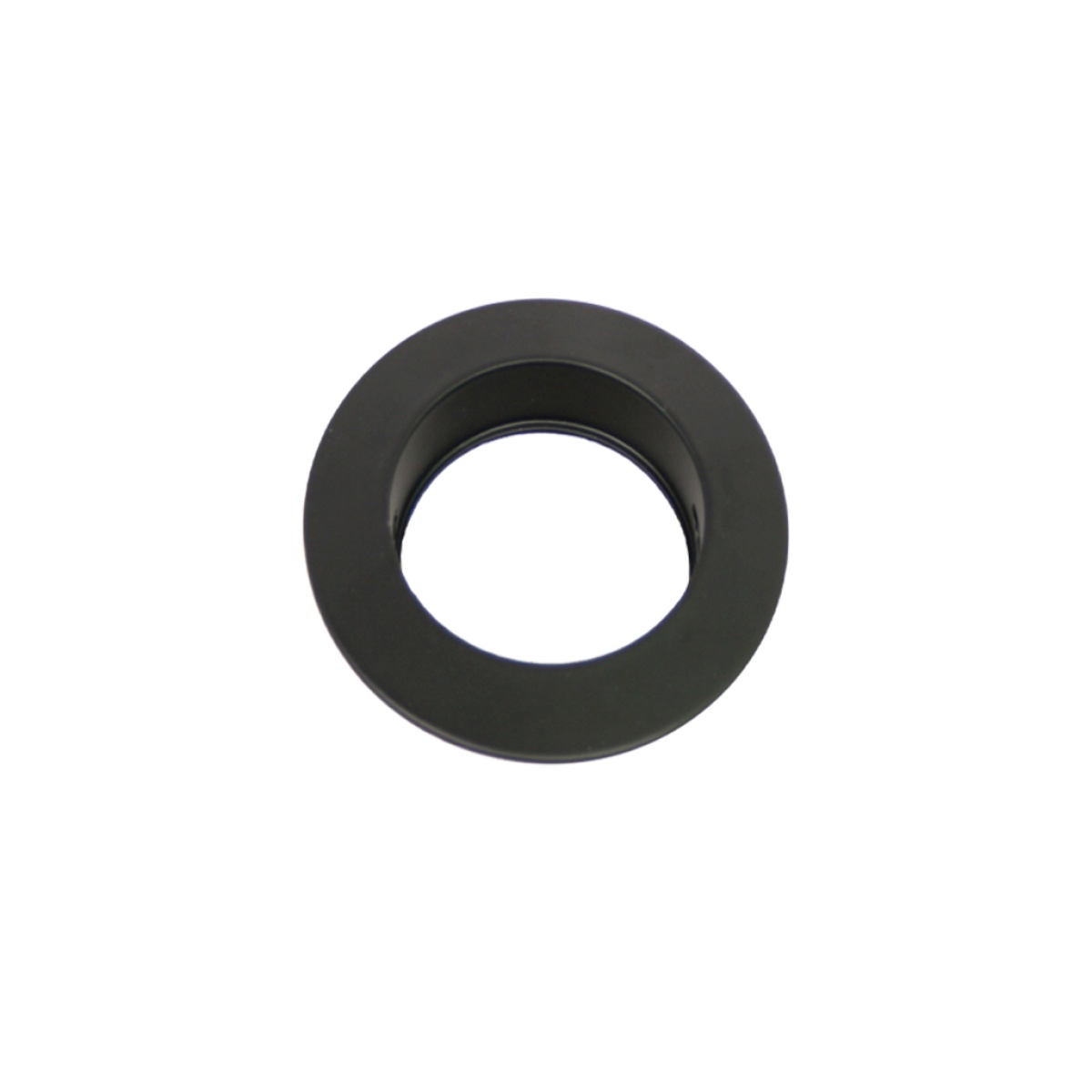 GK Χωνευτό Σταθερό Φωτιστικό Rol 1 Μαύρο Ματ  GU10  h2.2d8cm Κοπή 5.8cm