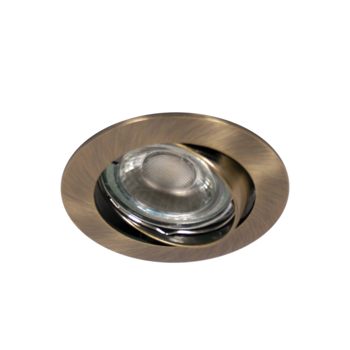GK Χωνευτό κινητό φωτιστικό Rol 2 GU10 AB d8.3h2.2cm