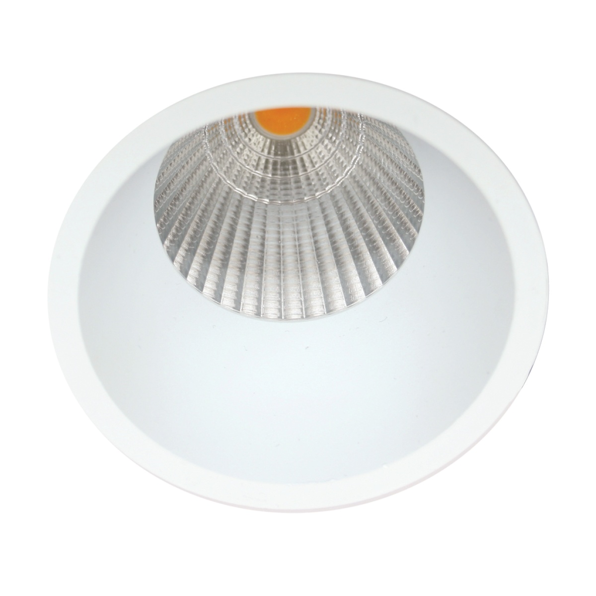 GK Χωνευτό Σποτ DART Λευκό Sandy 12W 4000K 24° IP44  CRI>90 200-320mA 34-39V LED Dia75*H100mm@@