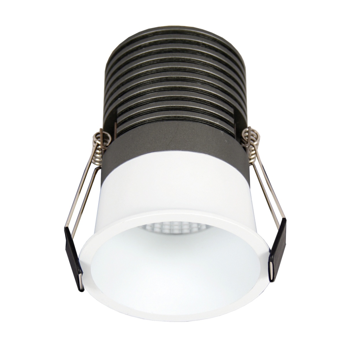 GK Χωνευτό Σποτ DART Μαύρο Sandy 12W 3000K 24° IP44  CRI>90 200-320mA 34-39V LED Dia75*H100mm@@ - Image 3
