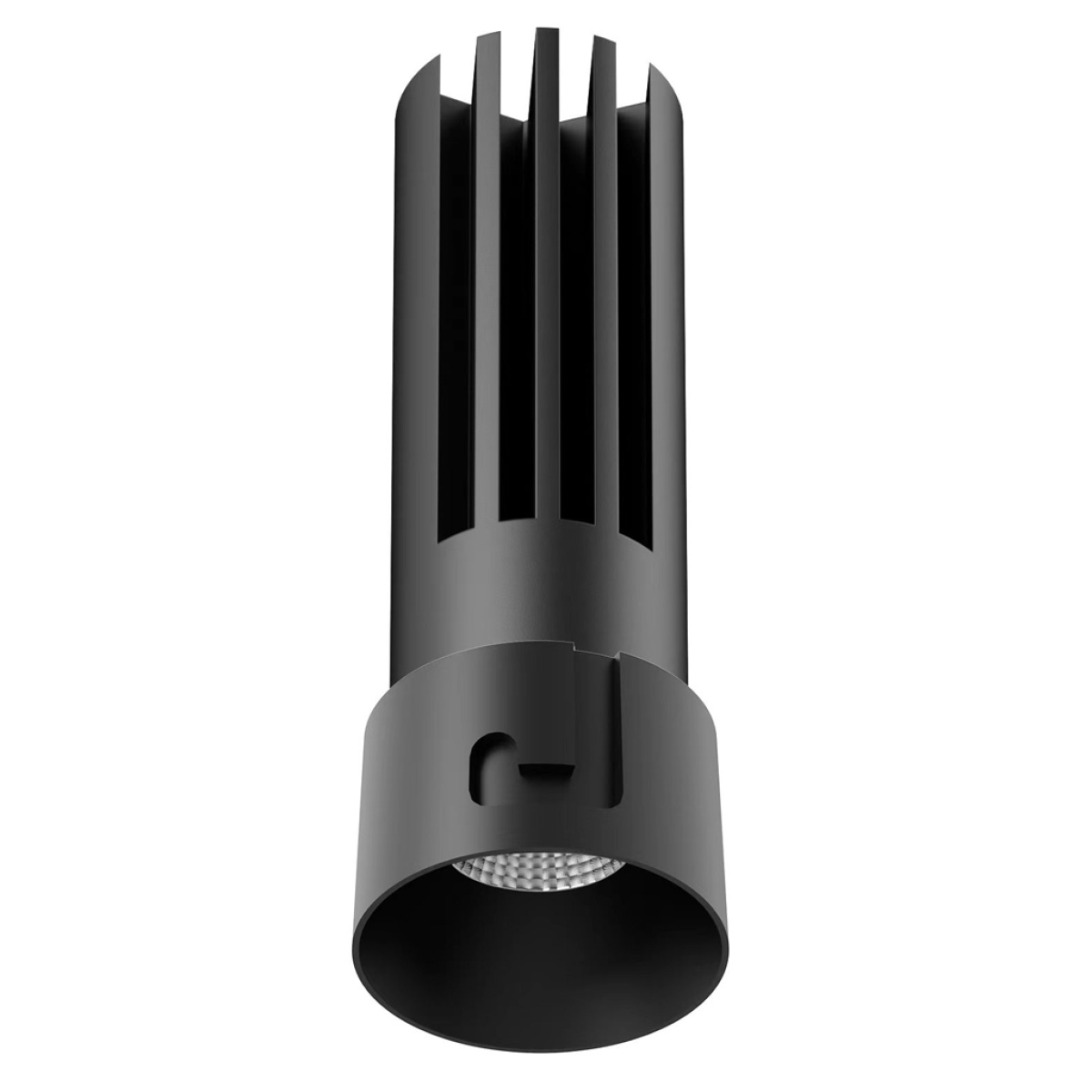 GK Χωνευτό Φωτιστικό Tera Μαύρο 6W 3000K 24° CRI>90 150mA 30V  d2.6*h8cm 5έτη εγγύηση (Sandy)