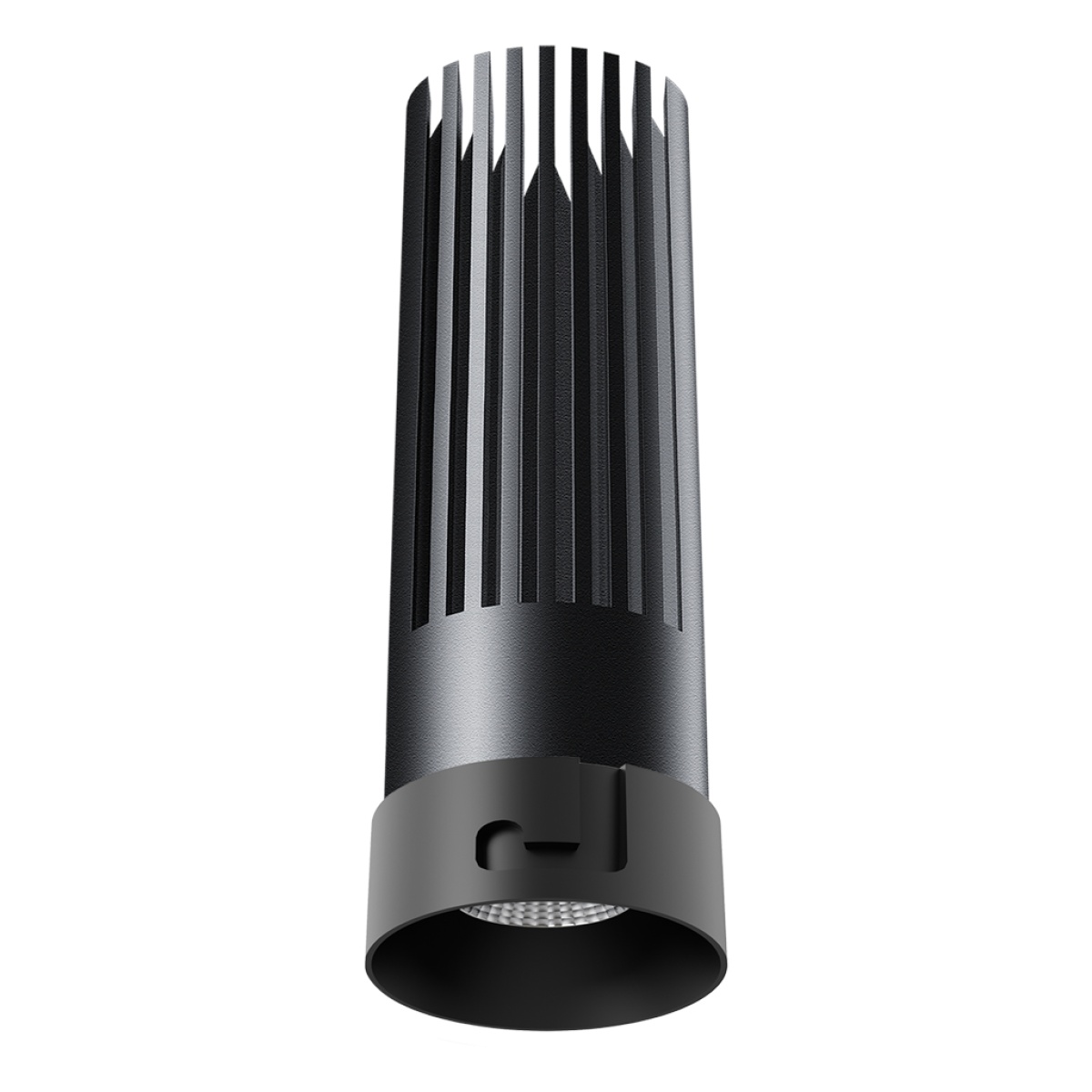 GK Χωνευτό Φωτιστικό Tera Μαύρο 10W 3000K 36° CRI>90 250mA 36V  d3*h9cm Bridgelux Chip 5έτη εγγύηση