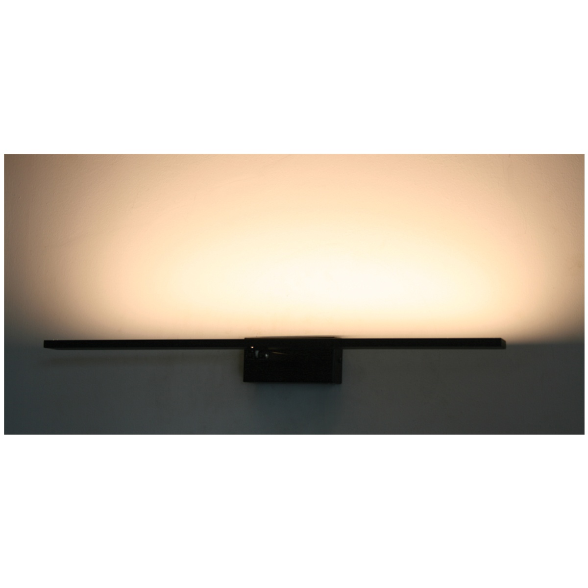 GK Φωτιστικό Led Capri 12W 3000K Black mat(sandy) IP44 60CM κινητό - Image 3