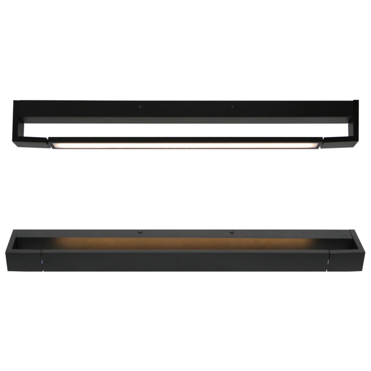 GK Φωτιστικό Led Fino 12W 4000K Black Mat ( Sandy ) IP44 60cm
