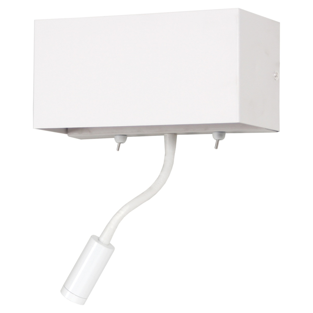 GK Απλίκα ARIA Λευκή 3W LED 3000K 30° & E27 18W A60
