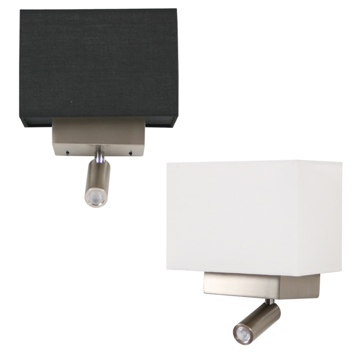 GK Φωτιστικό Tia  E27+ LED 3W 3000K 30° Nickel Mat