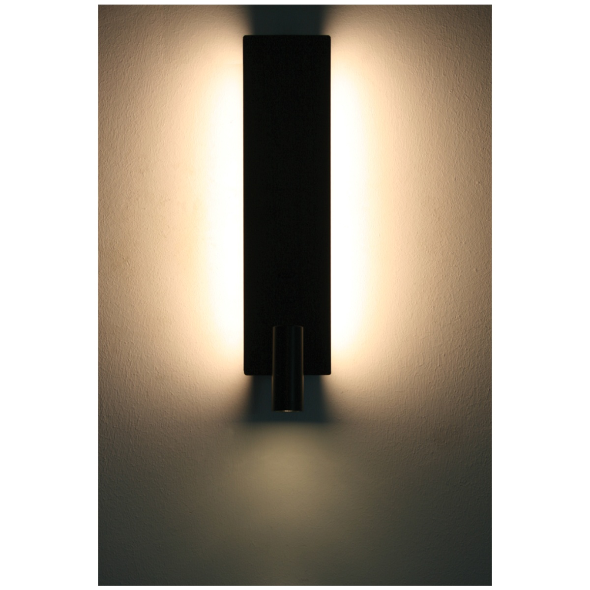 GK Επίτοιχο φωτιστικό Rido LED 12&3W 3000K 25° Μαύρο (Sandy) - Image 3
