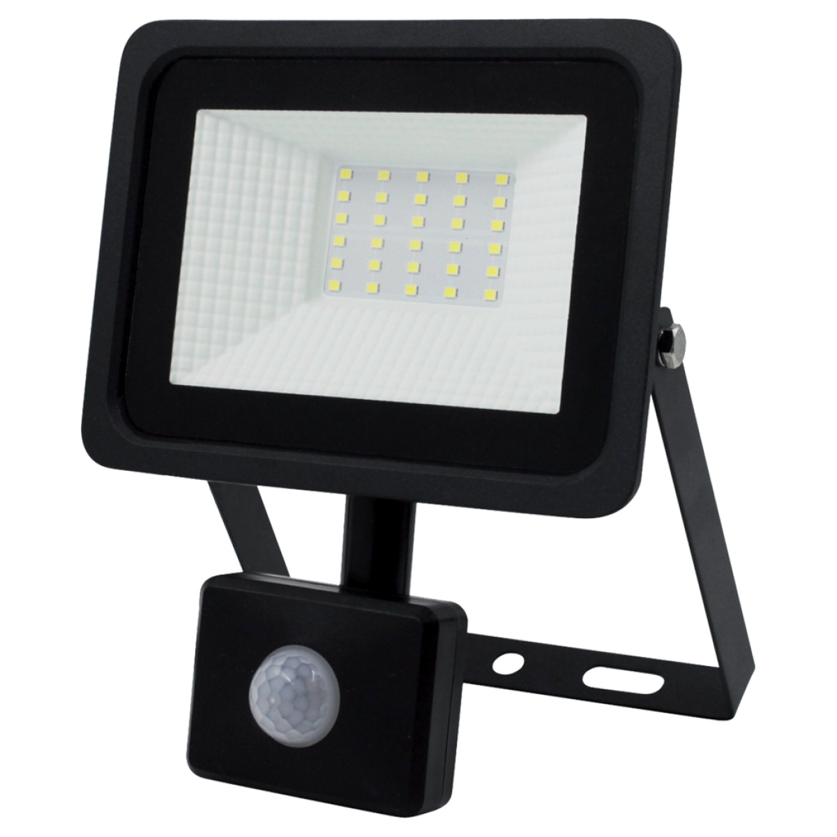 GK Προβολέας Band ZS Led 30W Sensor 3000K IP65 Μαύρος @