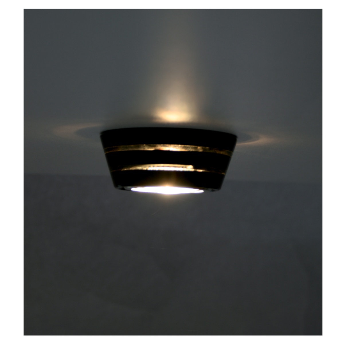 GK Σποτ χωνευτό Μαύρο SC-735 R - Image 3