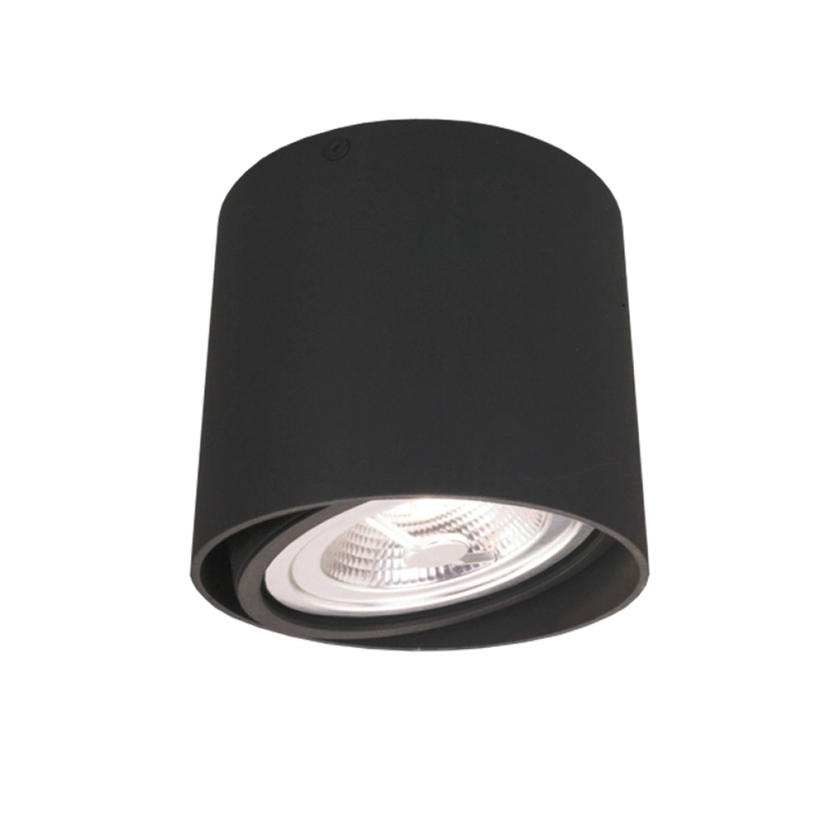 GK Κινητό Φωτιστικό οροφής Nord GU10(ES111) Μαύρο(sandy) d13h14.2cm Max15W