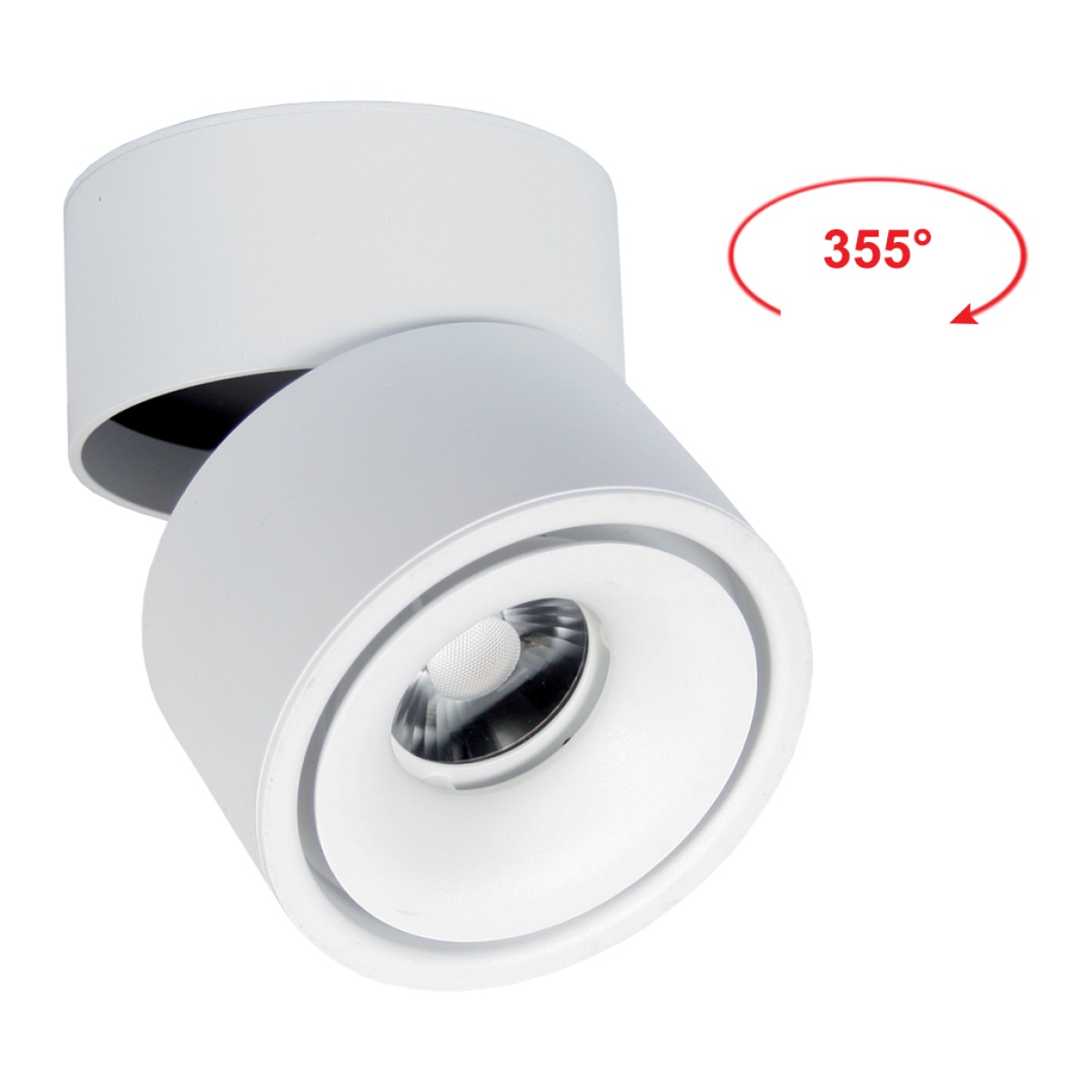 GK Φωτιστικό Led Fila 11W Λευκό(Sandy) 3000K 24° CRI>90 230V