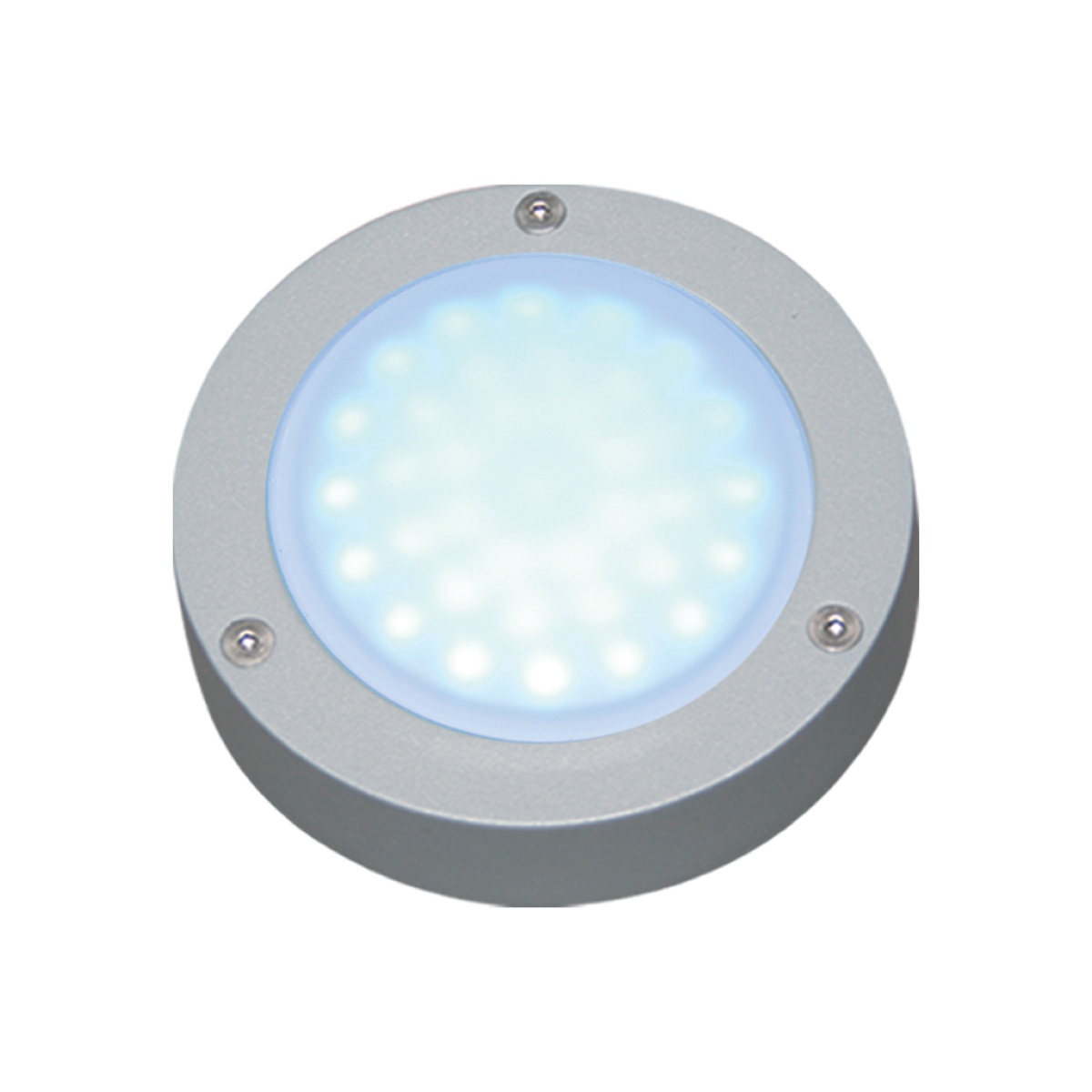 GK Φωτιστικό Led Ασημί 37 Led Μπλε HF-3105 A@