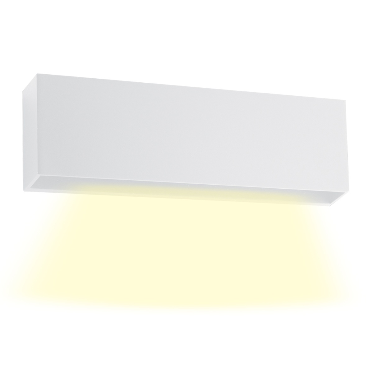 GK Επίτοιχο φωτιστικό Led Book 6W 3000K IP65 Λευκό w23.5d4h8cm Seaside Class,UV protected - Image 3
