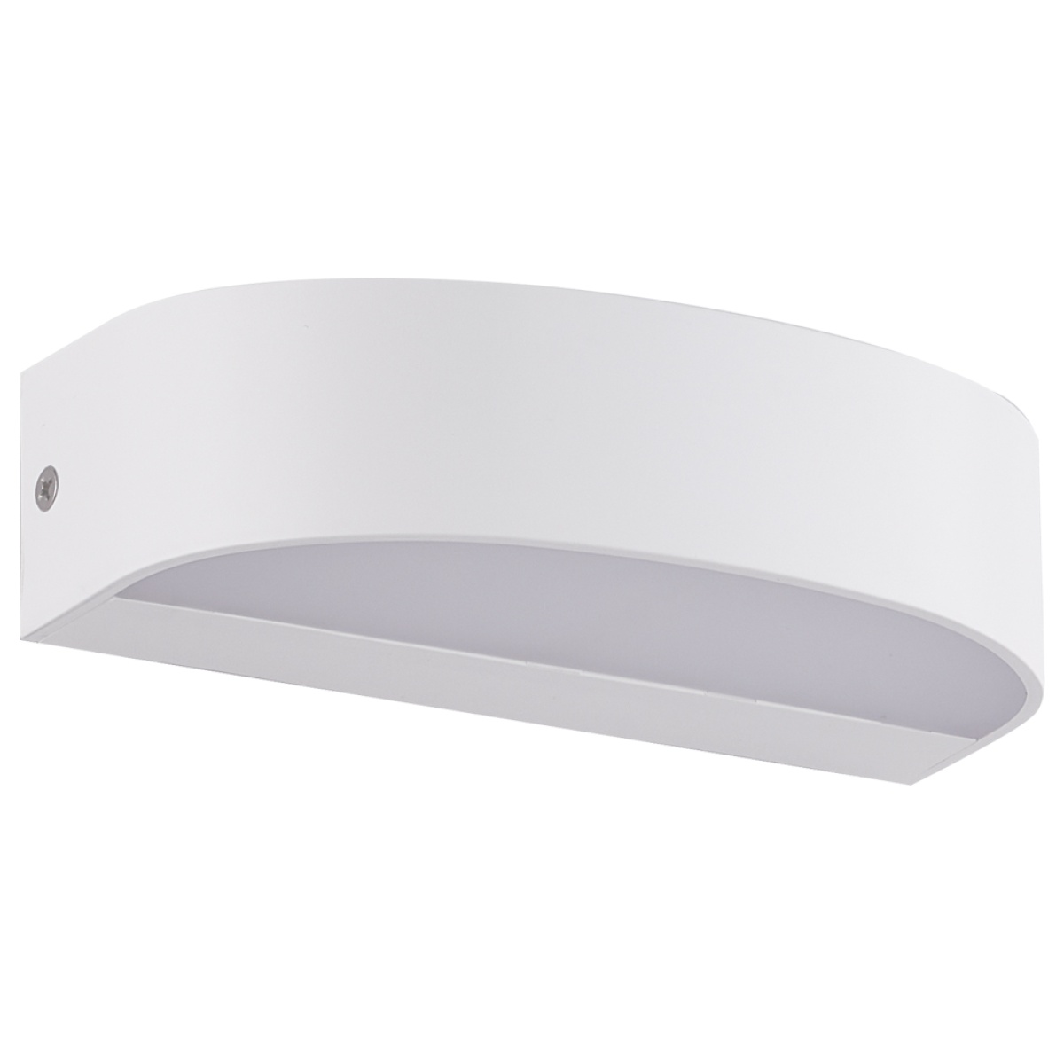 GK Επίτοιχο φωτιστικό Zip Λευκό Led 8W 3000K IP65 Seaside class-ABS/PC