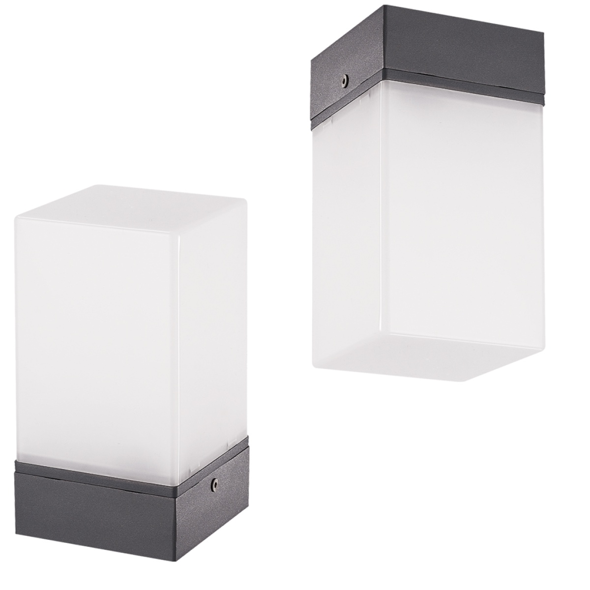 GK Φωτιστικό Εδάφους Alfa 18cm E27 max18W IP44 Ανθρακί