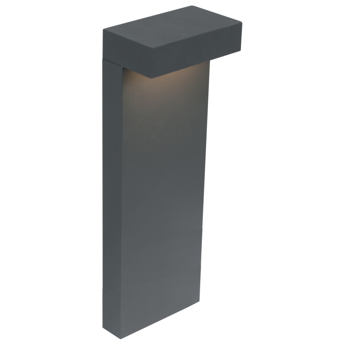 GK Φωτιστικό Εδάφους Gama Led 10W 3000K Ανθρακί IP65  h65w12d7.4cm