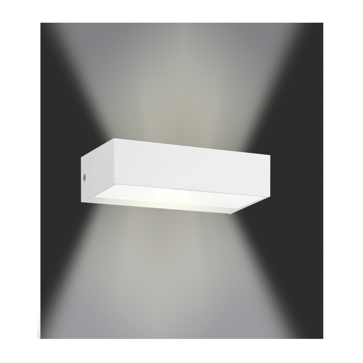 GK Επίτοιχο φωτιστικό Brick Led 9W Λευκό 3CCT Change 3000/4000/6500K IP65 - Image 3