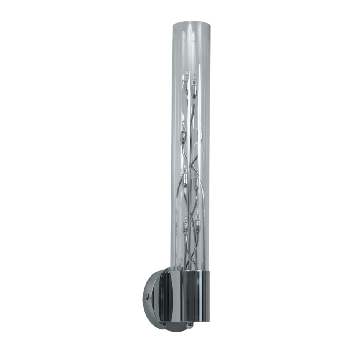 GK Επίτοιχο Φωτιστικό TUBE 10xG4 (l.12,5-h.56cm) Νίκελ