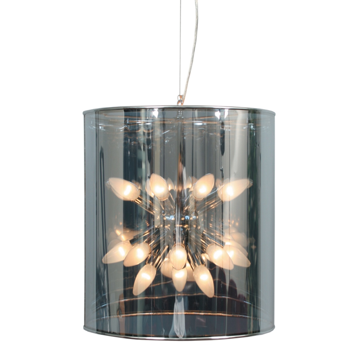 GK Glow Δωδεκάφωτο, ημιδιάφανο καπέλο Φ40x47cm,h.90cm max