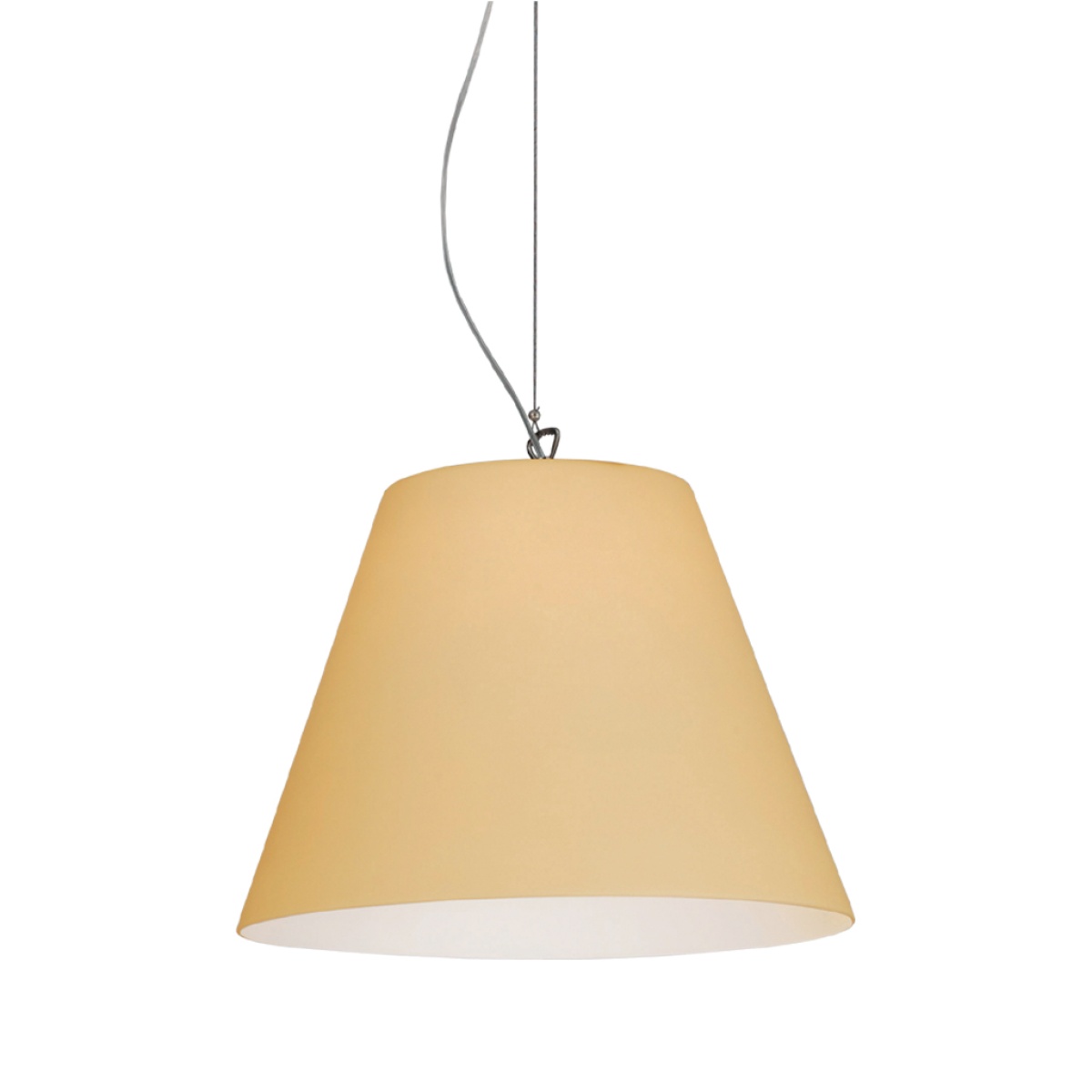 GK Pot Μονόφωτο κίτρινο Ε27  (d.40-h.35cm)