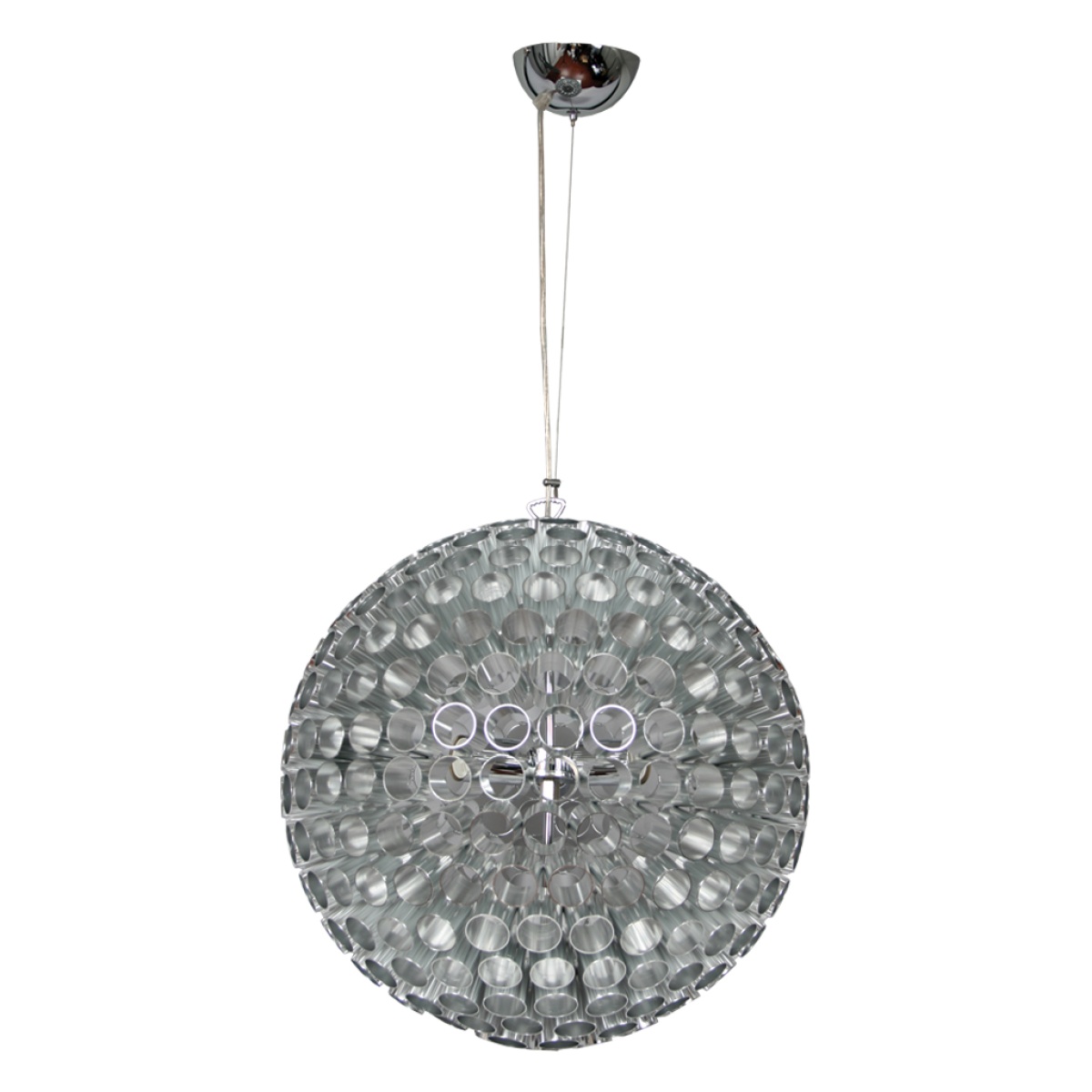 GK Κρεμαστό Φωτιστικό BEEHIVE 3xe27 Νίκελ Ματ (d.40cm)