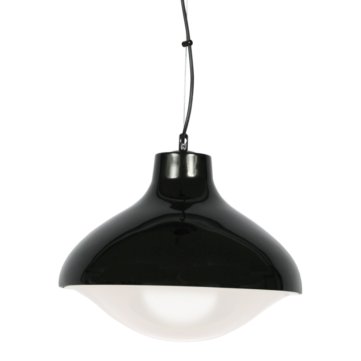 GK Κρεμαστό Φωτιστικό MEY 3xΕ27 Μαύρο (d.55-h.50cm)