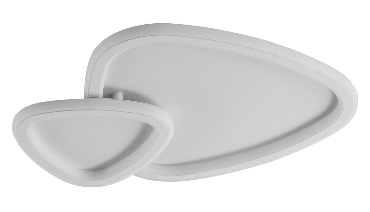 ARLIGHT CCC 712-1 ΠΛΑΦΟΝΙΕΡΑ LED ΛΕΥΚΗ 2 ΒΟΤΣΑΛΑ