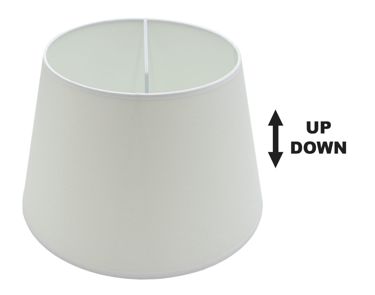 ARLIGHT SPC 25 WH E14-E27 (d25-19-18H) ΚΑΠΕΛO ΛΕΥΚΟ UP-DOWN