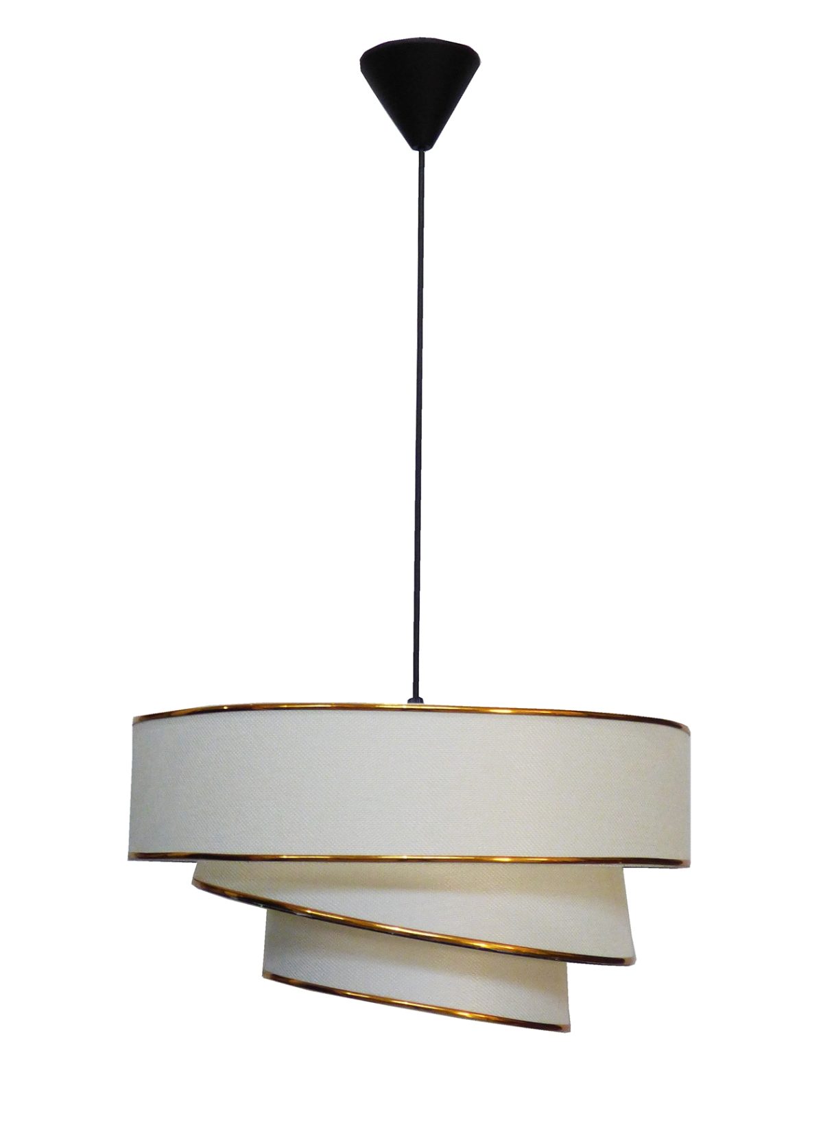 Heronia HK-30 ΚΡΕΜ 1L Φ40 3PLO Μοντέρνο Φωτιστικό Κρεμαστό E/27