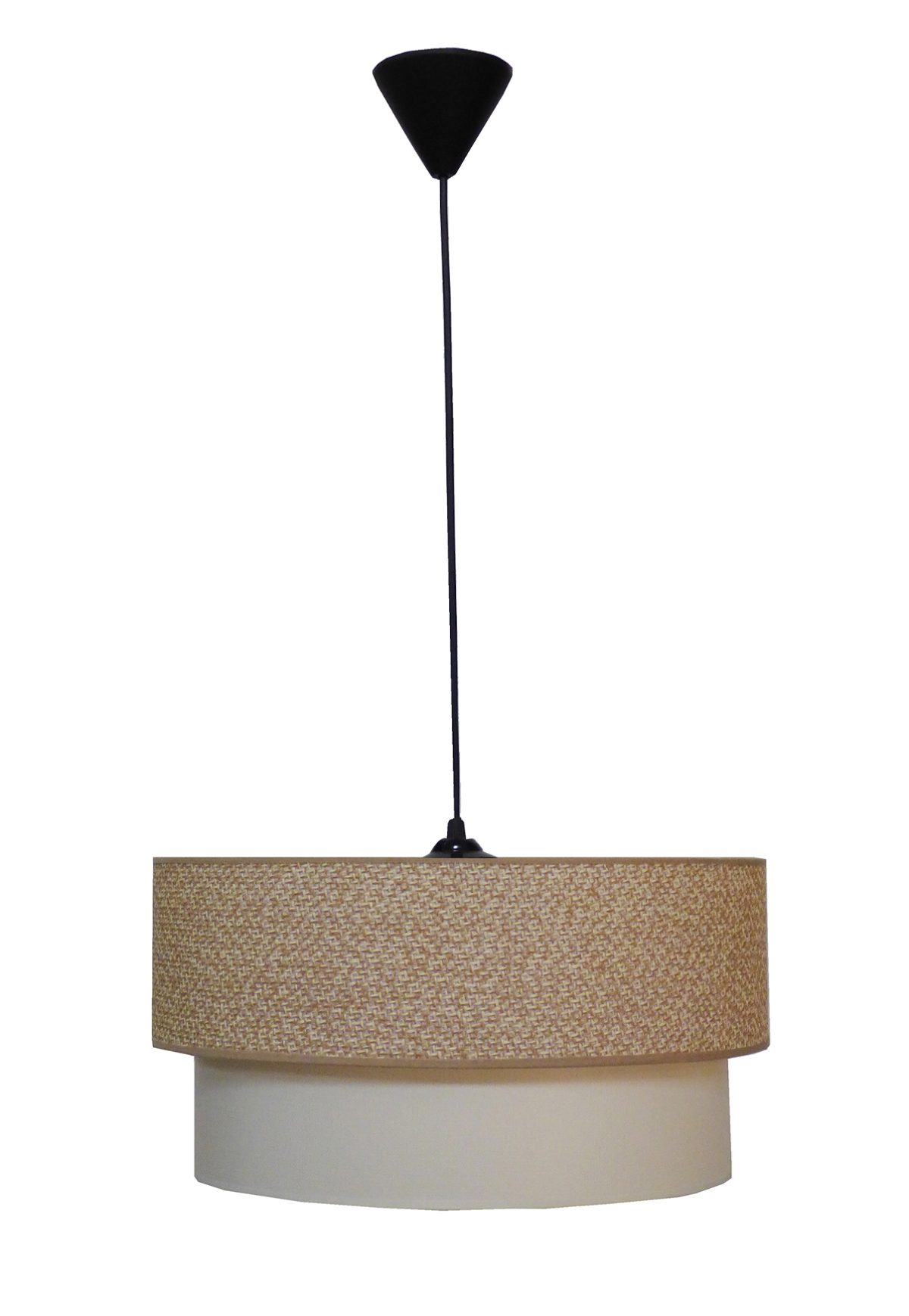 Heronia HK-10 ΚΑΦΕ-ΚΡΕΜ Φ40/35 Μοντέρνο Φωτιστικό Κρεμαστό E/27