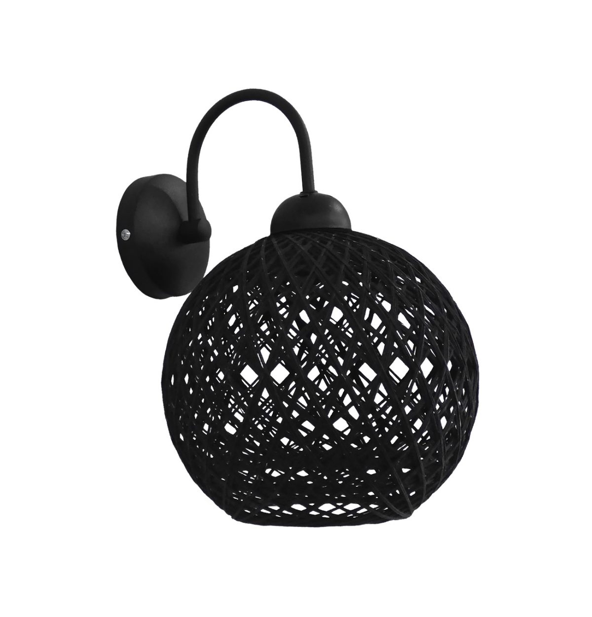 Heronia SILK-01/ΑΡ Φ20 BLACK-BLACK ΑΠΛΙΚΑ