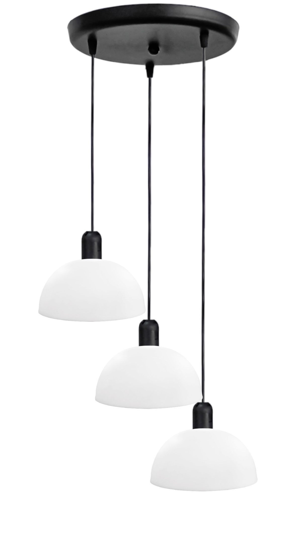 Heronia SFERA/15 PENDEL 3/L BLACK-WHITE ΚΡΕΜΑΣΤΟ