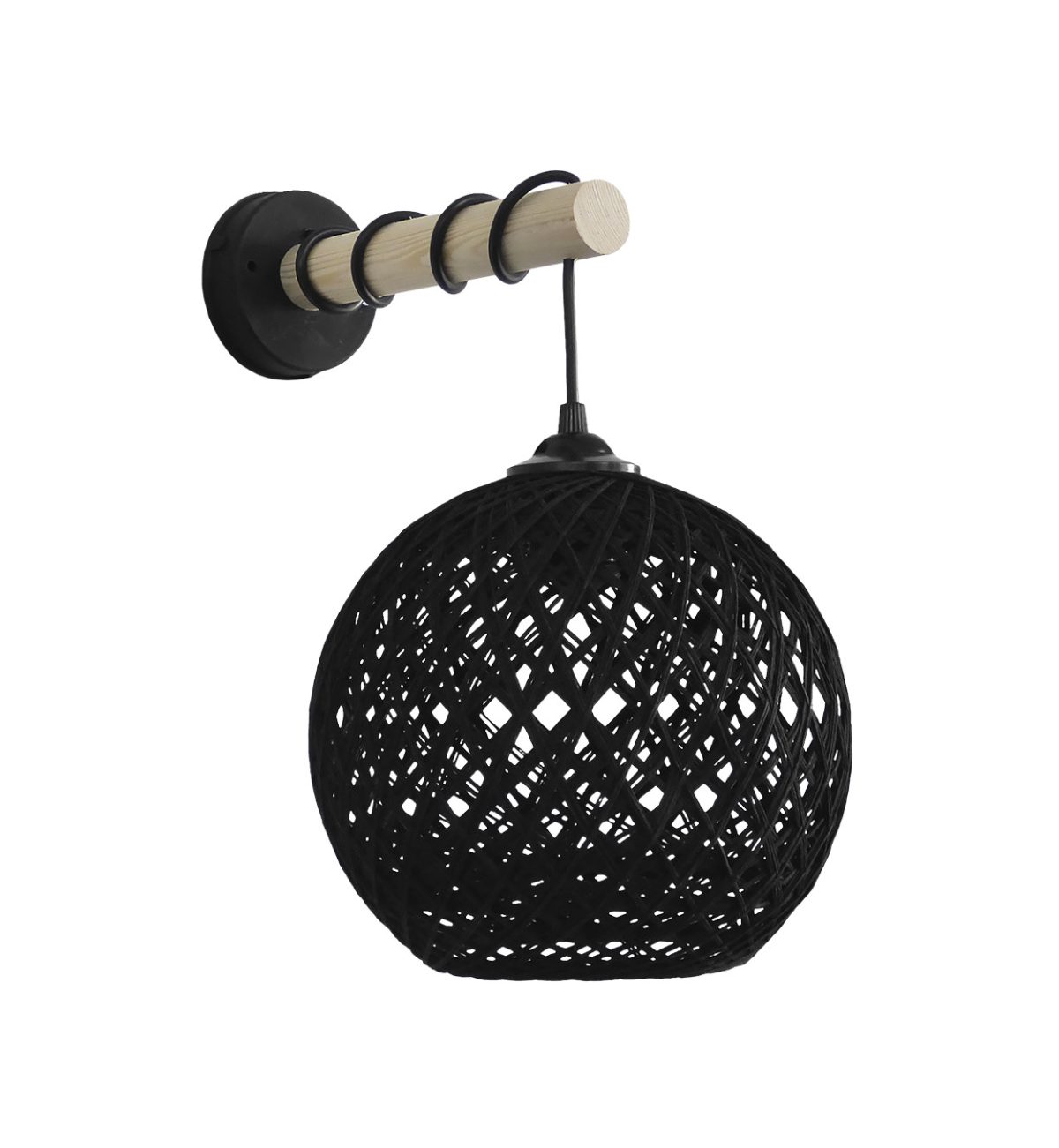Heronia SILK-01/ΑΡ STICK BLACK Φ20 ΑΠΛΙΚΑ ΞΥΛΟ